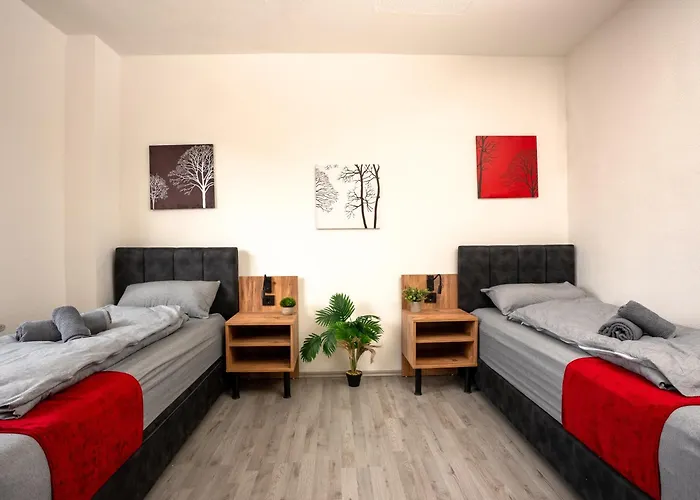 Serviceroom24 - Apartment 4 In Herten Wlan - Smart-Tv - 24-7 Check-In Und Kueche